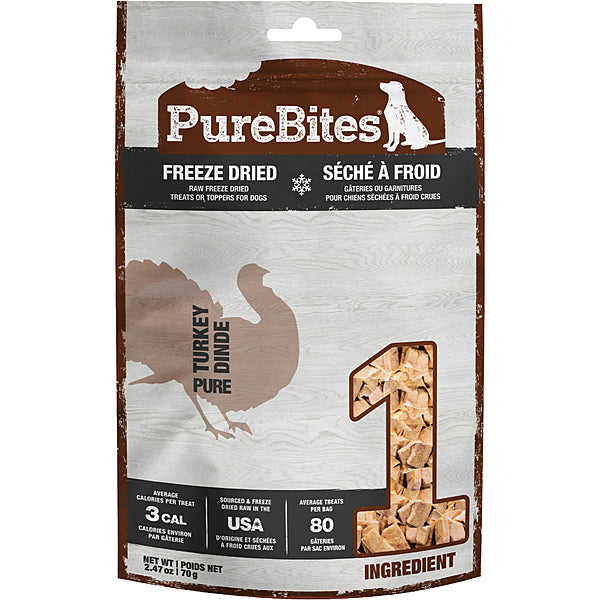 Purebites Dog Turkey 70GM