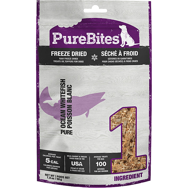 Purebites Dog Ocean Whitefish 50GM
