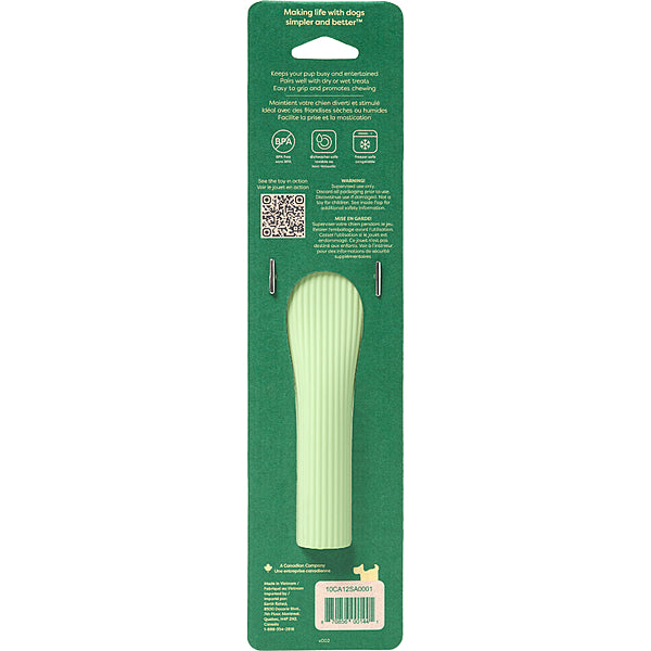 Earth Rated Rubber Chew Toy Green