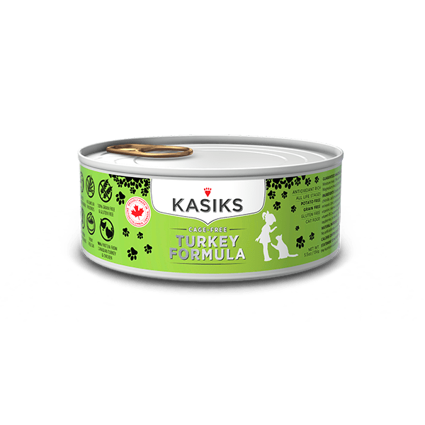 Kasiks Cat Can Cage Free Turkey