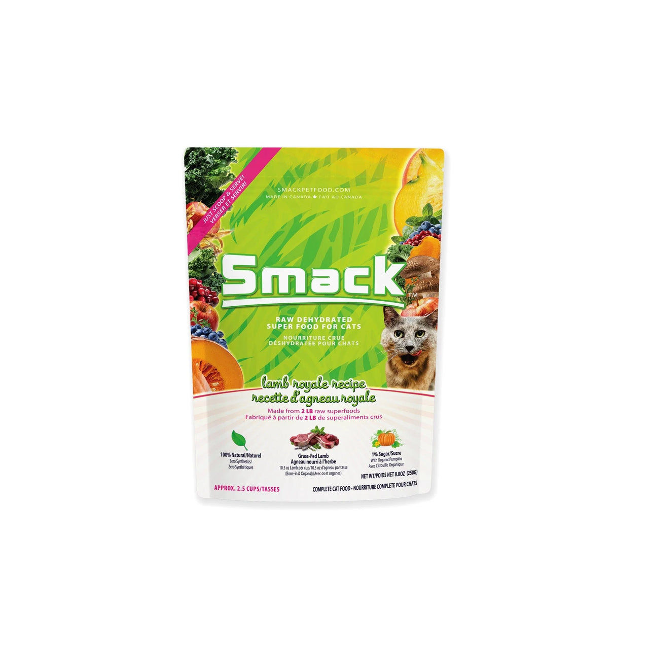 Smack Cat Lamb Royale Dehydrated Raw