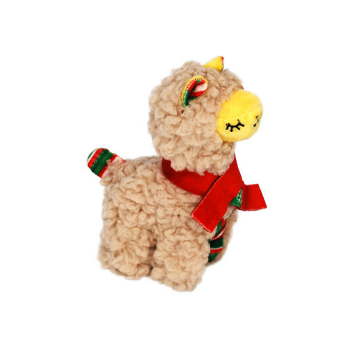 KONG Cat Toy Holiday Softies Scrattle Llama