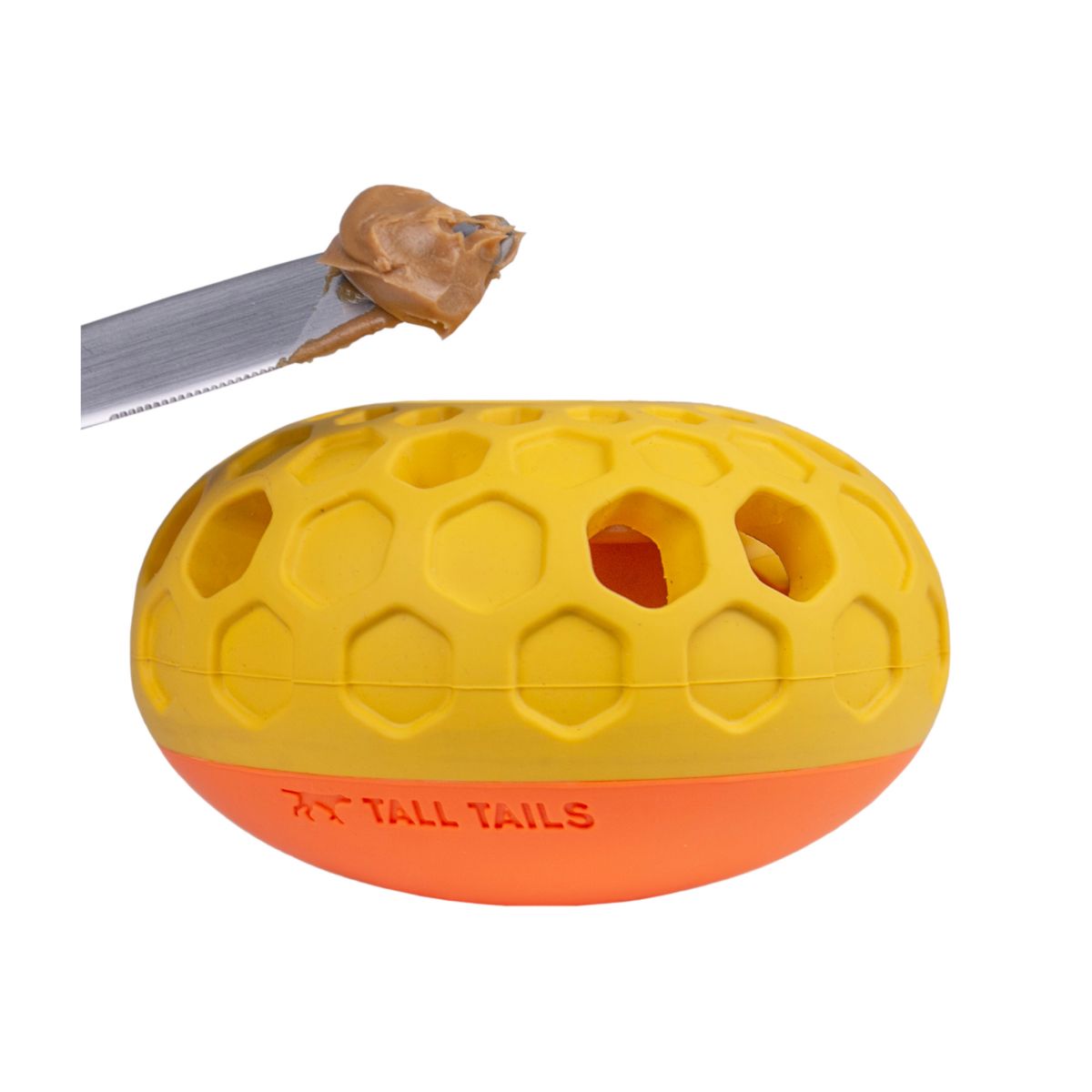 Tall Tails Dog Toy Natural Rubber Bee Hive