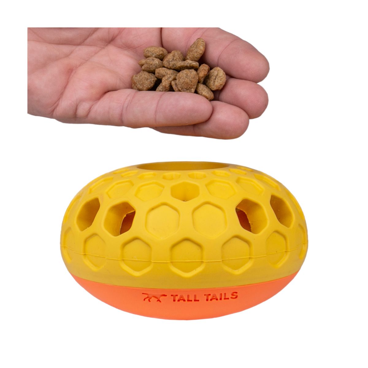 Tall Tails Dog Toy Natural Rubber Bee Hive
