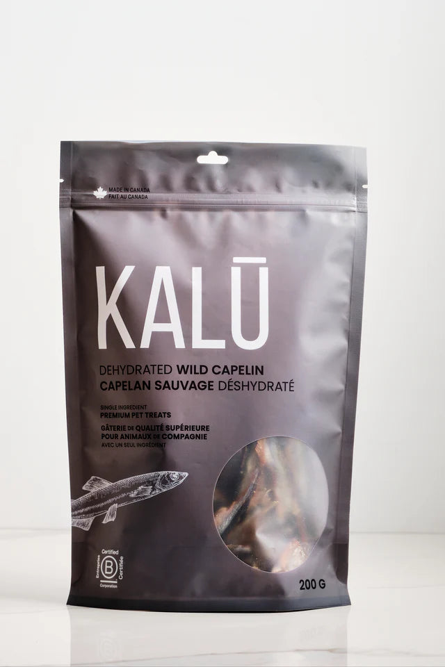 Kalu Dog Treats Dehydrated Wild Capelin