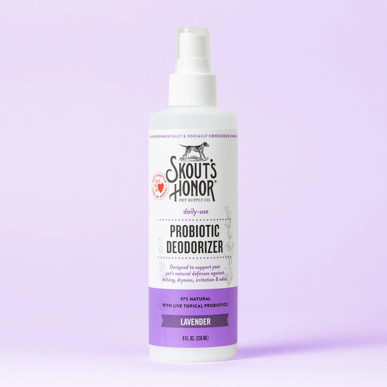 Skout's Honor Probiotic Deodorizer Lavender