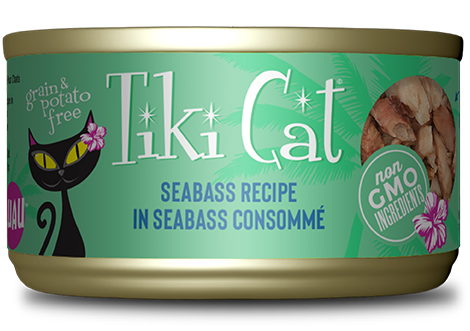 Tiki Cat Luau Seabass Oahu