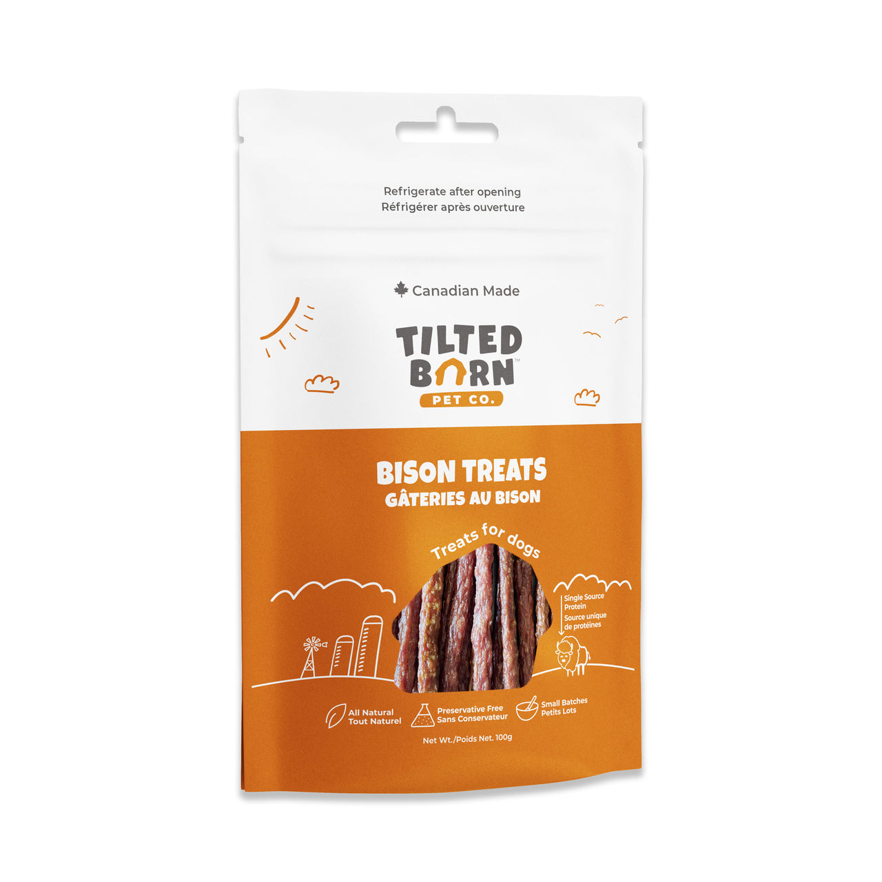 Tilted Barn Bison Treats