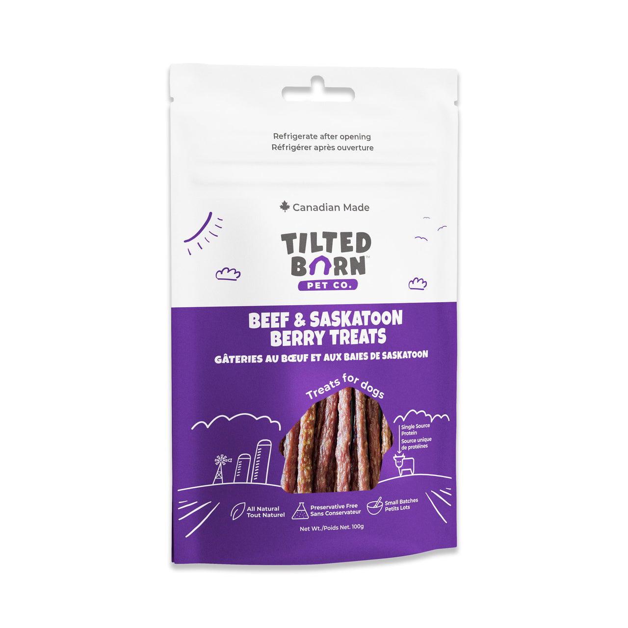 Tilted Barn Beef & Saskatoon Berry SEASONAL