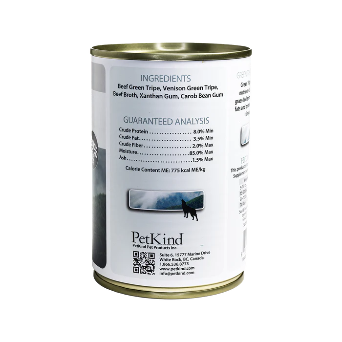PetKind Tripett Green Beef Tripe & Venison *SPECIAL ORDER*
