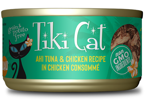 Tiki Cat Luau Tuna & Chicken Hookena