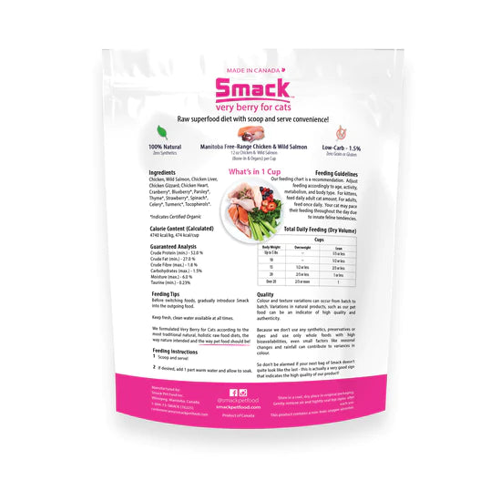 Smack Cat Very Berry Dehydrated Raw
