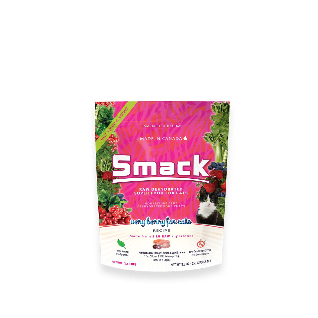 Smack Cat Very Berry Dehydrated Raw