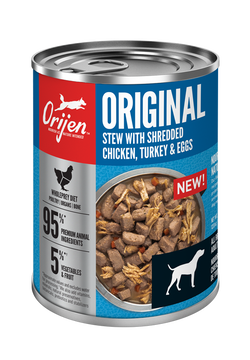 ORIJEN® Original Stew Recipe with Chicken, Turkey and Eggs for Dogs