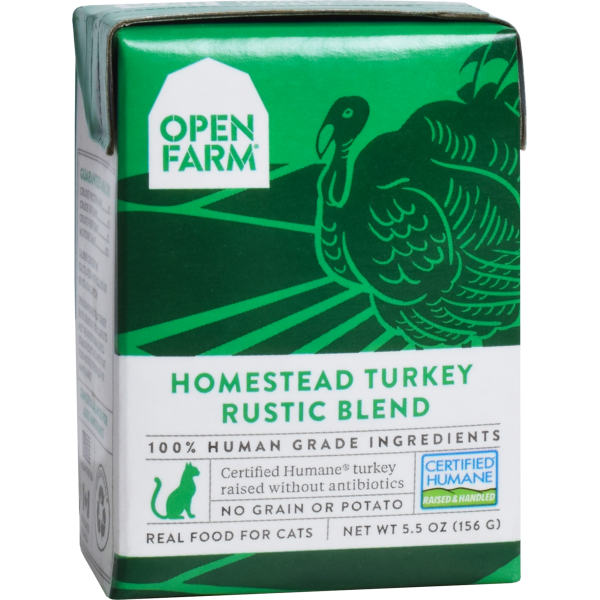 Open Farm Turkey Rustic Blend for Cats