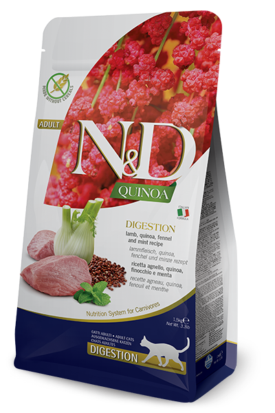 Farmina N&D Quinoa Digestion Lamb for Cats (4789791129659)