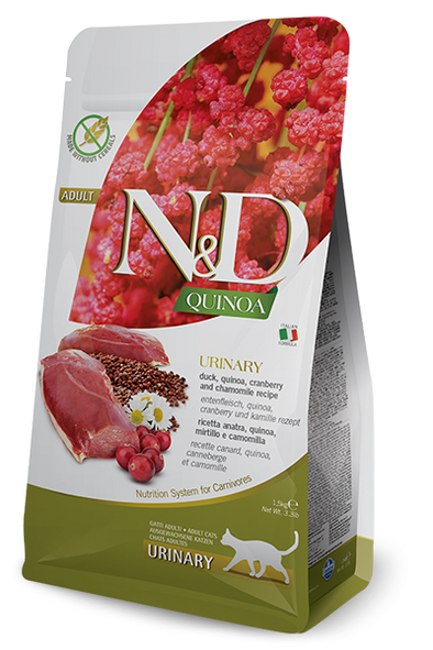 Farmina N&D Quinoa Urinary Duck for Cats (4789792276539)