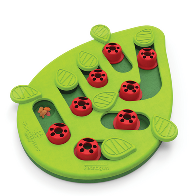 Nina Ottosson Puzzle & Play Buggin Out Green for Cats (level 2)