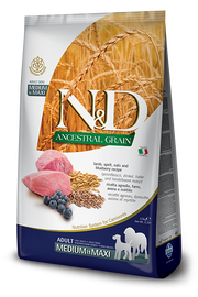 Farmina N&D Ancestral Grain Lamb, Spelt, Oats and Blueberry for Dogs (4789776547899)