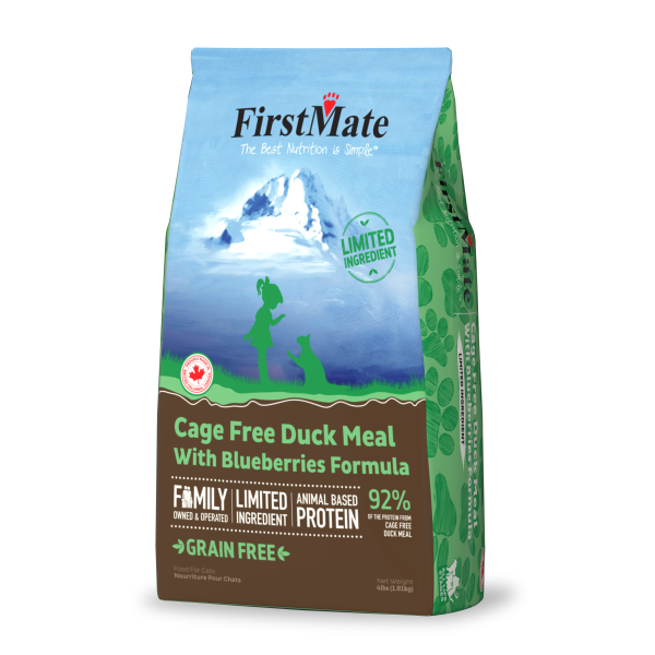 First Mate Cat LID GF Duck with Blueberries *SPECIAL ORDER*