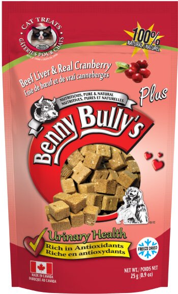 Benny Bully's Beef Liver Plus Cranberries Cat Treats (4790019424315)