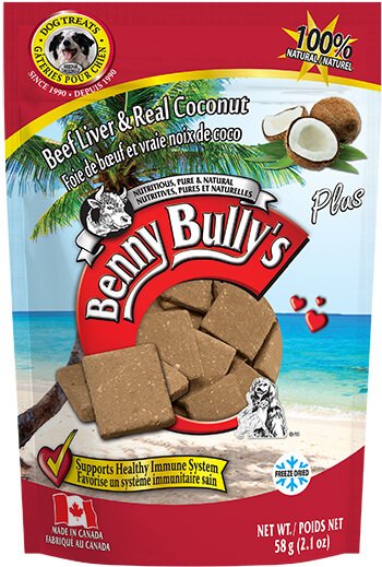 Benny Bully's Beef Liver Plus Coconut Dog Treats (4789896020027)