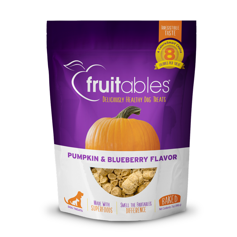 Fruitables Pumpkin & Blueberry Dog Treats