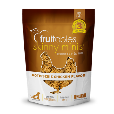 Fruitables Skinny Minis Rotisserie Chicken Dog Treats