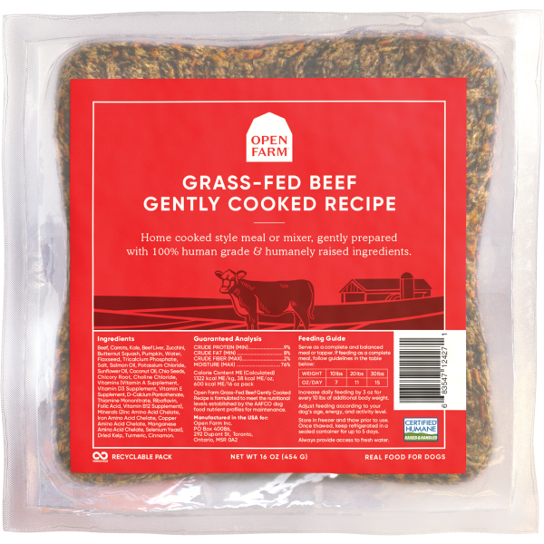 Open Farm Dog Gently Cooked Beef Recipe (5245576151194)
