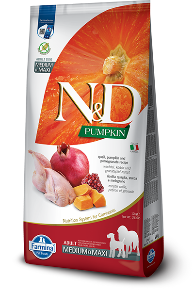 Farmina N&D Dog Pumpkin Quail & Pomegranate *SPECIAL ORDER*