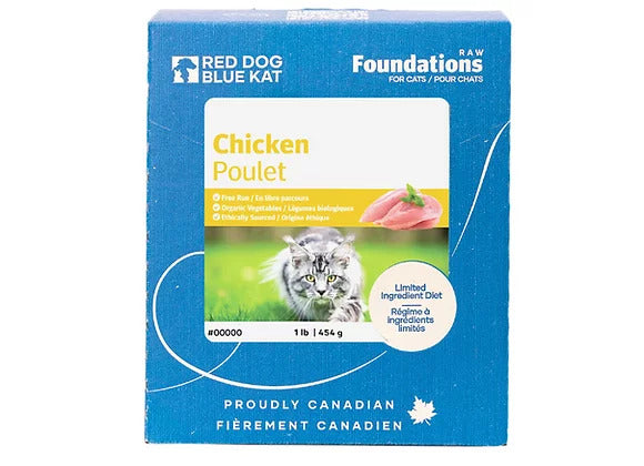 Red Dog Blue Kat Chicken Foundations For Cats