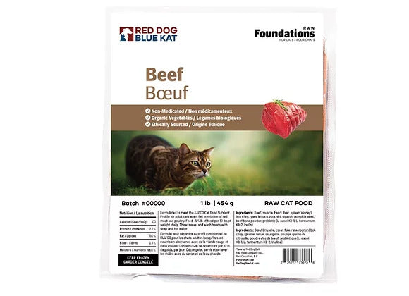 Red Dog Blue Kat Beef Foundations for Cats