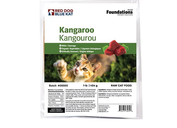 Red Dog Blue Kat Kangaroo Foundations For Cats