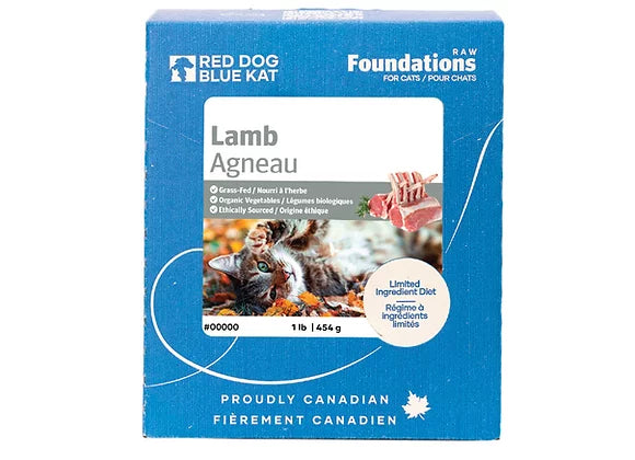 Red Dog Blue Kat Lamb Foundations For Cats