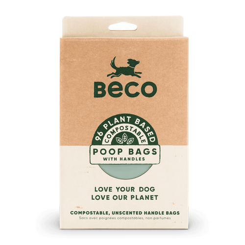 Beco Compostable Poop Bags with Handles