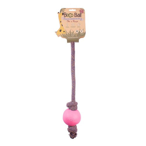 Beco Natural Rubber Ball on Rope (4451812606011)