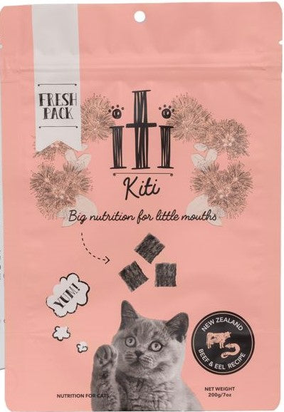iti Kiti Air-Dried Beef & Eel for Cats