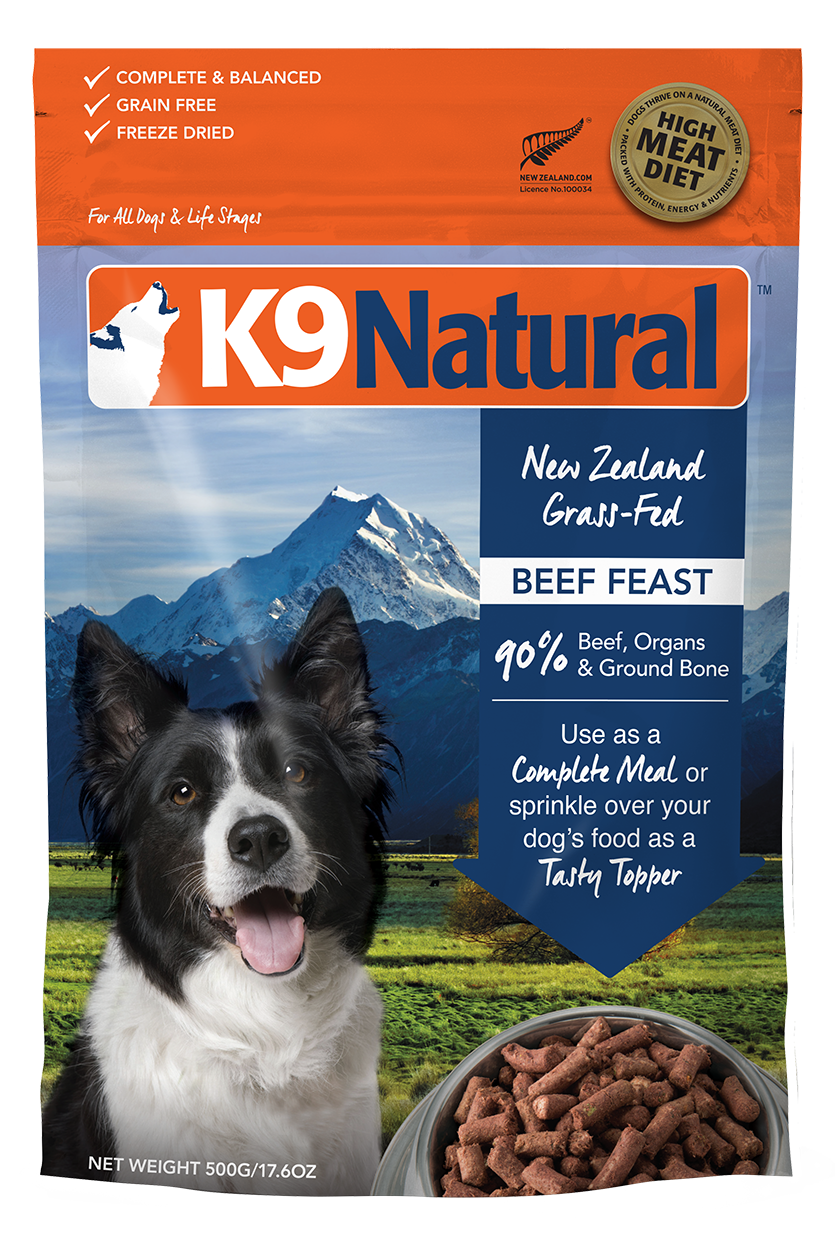 K9 Natural Beef Feast Freeze Dried (4699837464635)