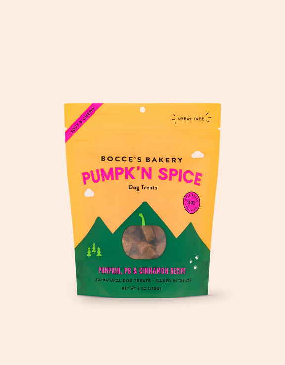 Bocce's Bakery Pumpkin Spice Soft & Chewy DSB FINAL SALE
