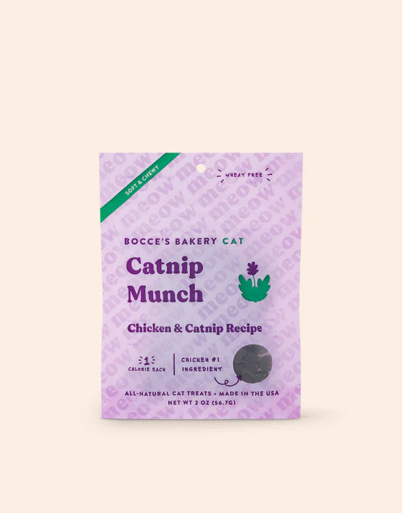Bocce's Bakery Cat Treat Catnip Munch