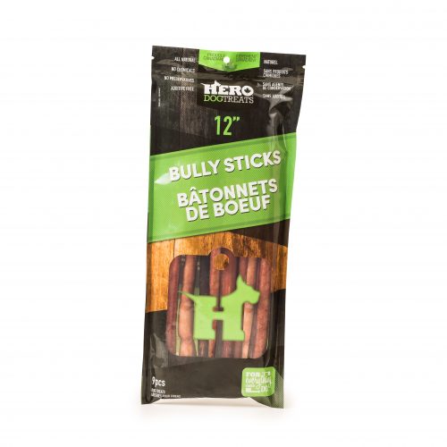 Hero Beef Bully Stick 12" Pack (4809434234939)