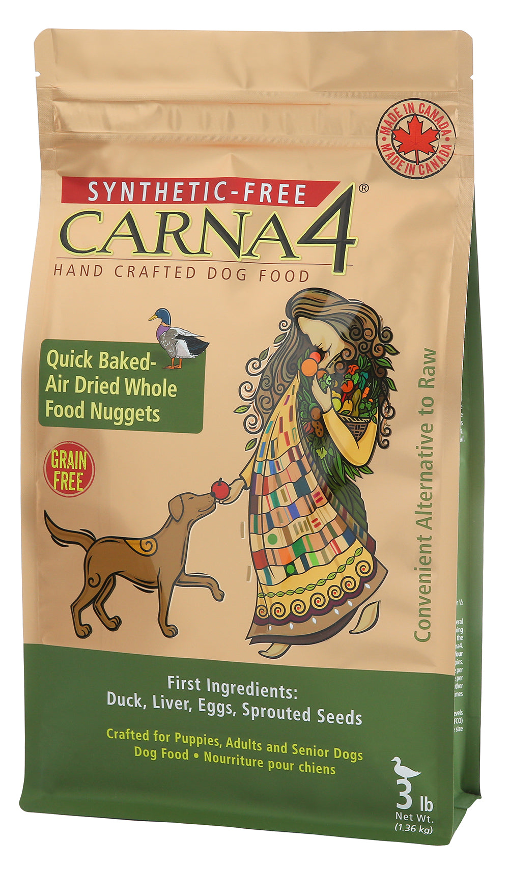 Carna4®Grain-Free Duck Formula Dog Food