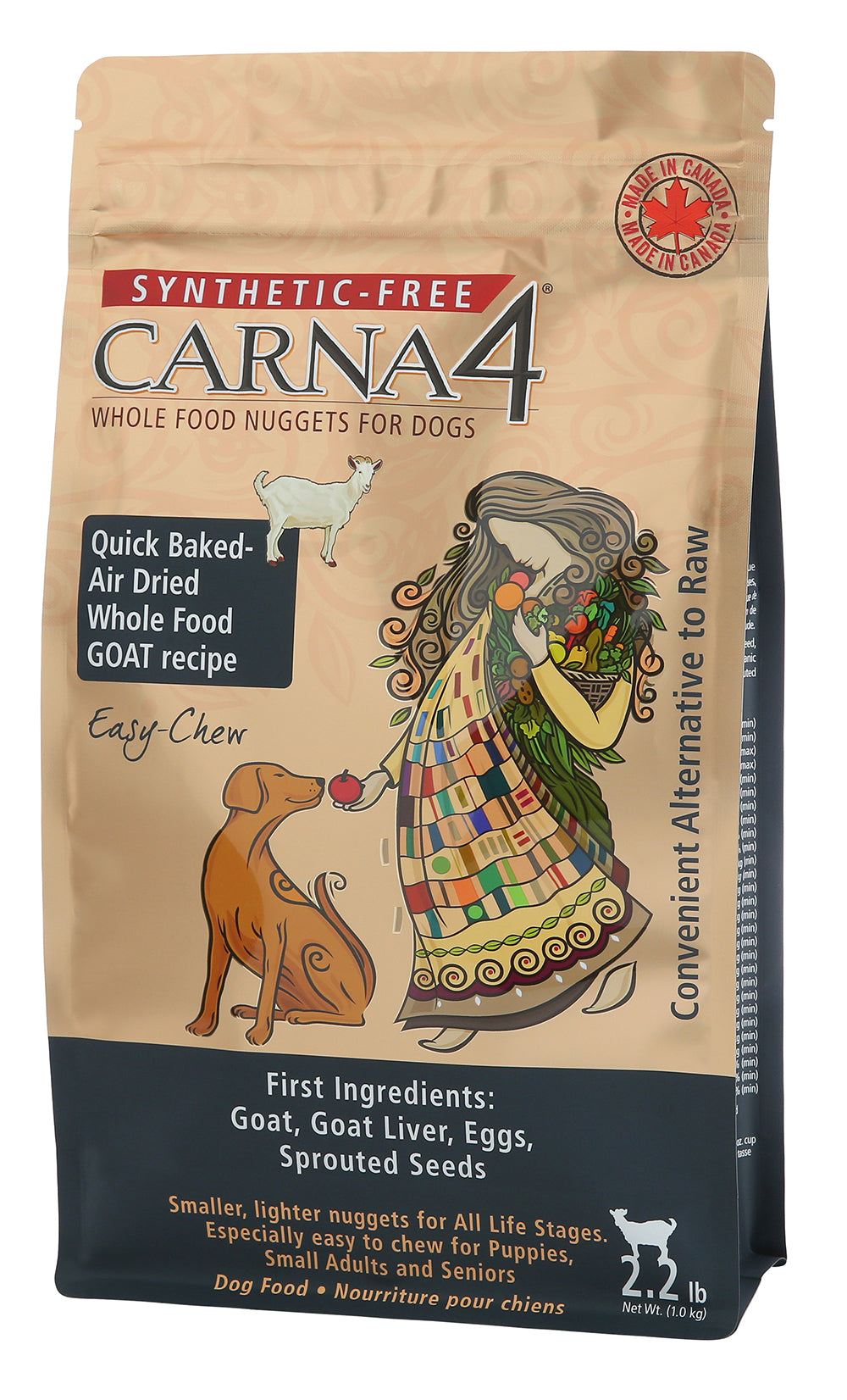 Carna4 Dog Easy-Chew Goat Formula