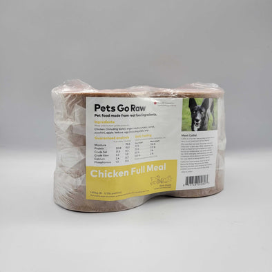 Pets Go Raw Chicken Full Meal