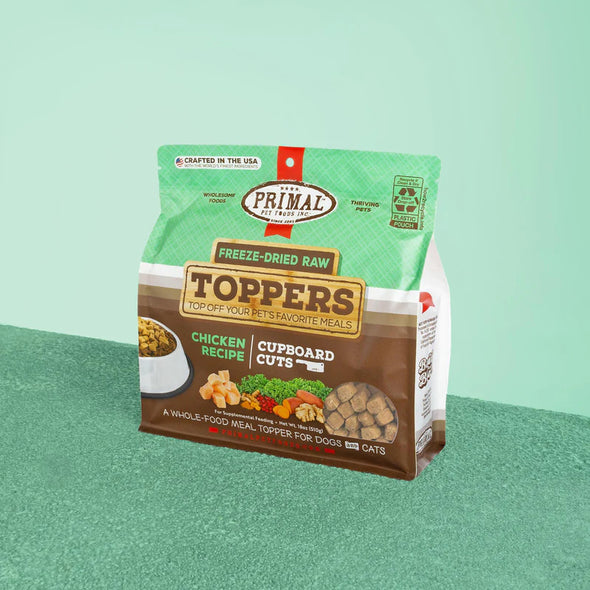 Primal Freeze-Dried Raw Chicken Topper for Cats & Dogs