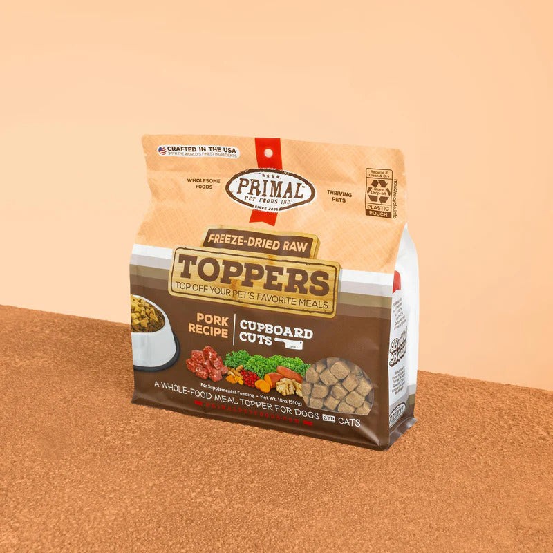 Primal Freeze-Dried Raw Pork Topper for Cats & Dogs *SPECIAL ORDER*