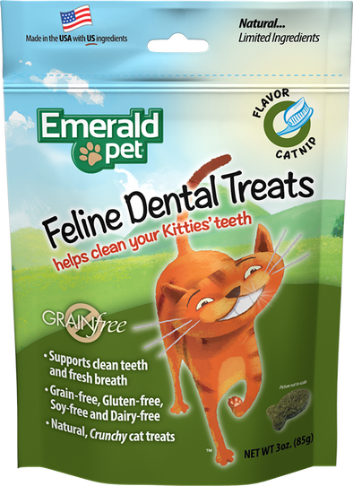 Emerald Pet Catnip Dental Treats (4834118926395)