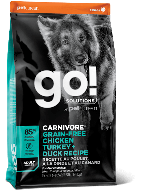 GO! Carnivore Grain-Free Chicken, Turkey & Duck Adult for Dogs (4687337390139)