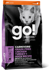 GO! Carnivore Grain Free Chicken, Turkey & Duck for Cats (4687511650363)