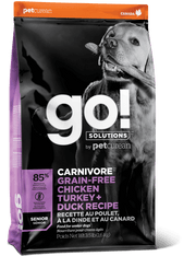 GO! Carnivore Grain-Free Chicken, Turkey & Duck Senior for Dogs (4687339356219)